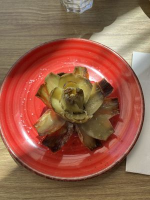 Artichoke flower   at Street & Soul in Toledo