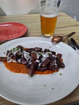 Buenas bravas at Street & Soul in Toledo