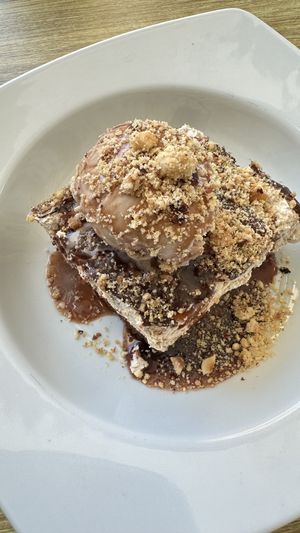 Rocher dessert  at Street & Soul in Toledo