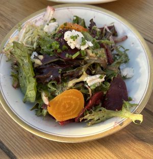 Beet saladd  at Sonoma Wine Shop - La Bodega in Sebastopol