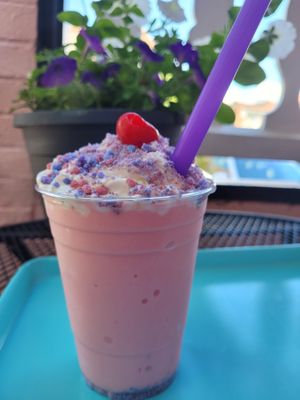 Cotton Candy Shake at Papsy's Place in Wilmington