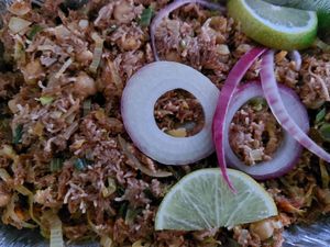 Menu no. 23a: Kottu Idiyappam - without eggs at SJ SouthIndian Food in Mannheim