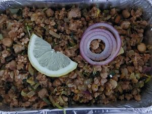 Menu no. 21a: Kottu Puttu - without eggs at SJ SouthIndian Food in Mannheim