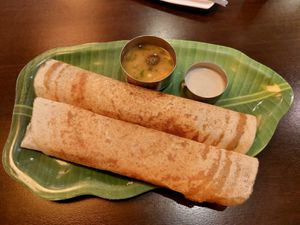 Masala dosa at SJ SouthIndian Food in Mannheim