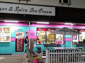 sugar and spice ice cream at Sugar and Spice in Pittsburgh