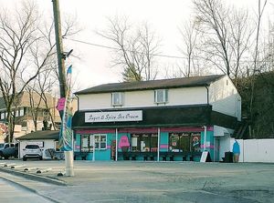 sugar and spice ice cream at Sugar and Spice in Pittsburgh