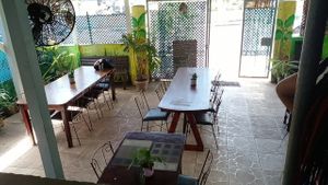 Dining area at Patrick's in St Georges