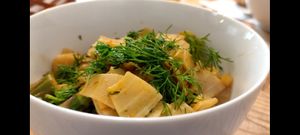 Taaty vegan łazanki at Las in Zakopane