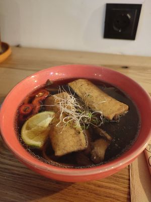 Vegan pho - incredible! at Las in Zakopane