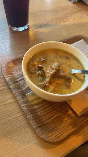 Kurkówka (Chanterelle Soup)   at Las in Zakopane