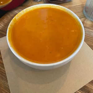 tomato soup with rice  at Las in Zakopane