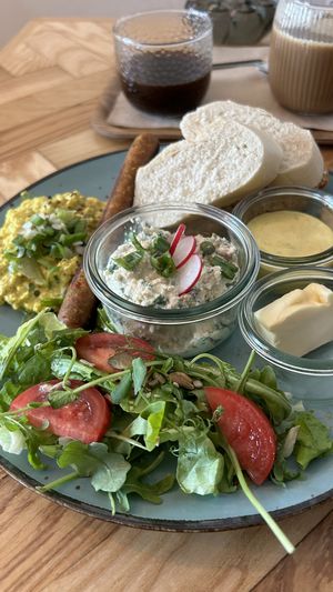 Vegan breakfast!  at Las in Zakopane