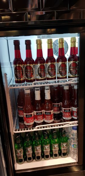 Sugar-free drinks.. at Firindan in Istanbul