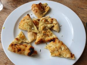 rozemarijnbrood at Café Bosch in Arnhem