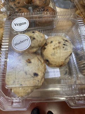 Blueberry scones   at Whole Foods Market in Minneapolis