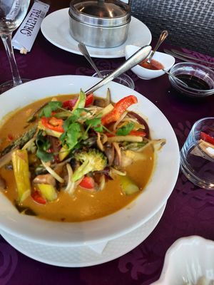 Curry at Oriental World in Lanzarote