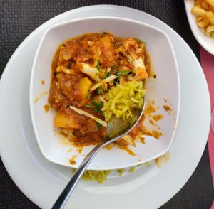 Aloo gobi at Dawat in Tavira