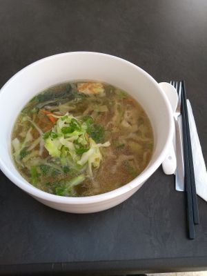 Vegan ramen at Ramen 面面聚到 in Luxembourg City