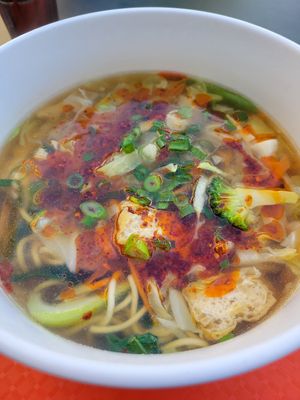 After adding chili oil at Ramen 面面聚到 in Luxembourg City