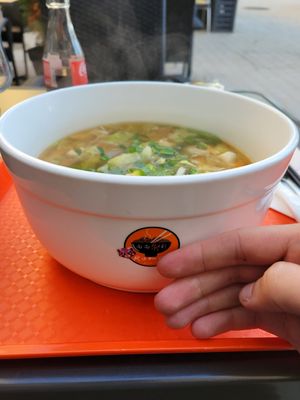 Giant serving size at Ramen 面面聚到 in Luxembourg City