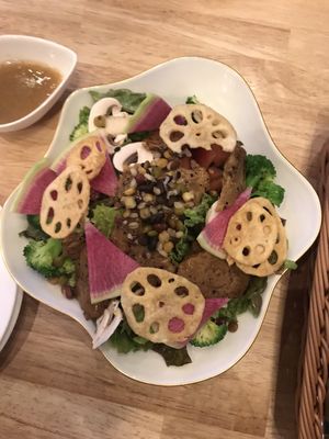 Mixed grain salad  at KOMEDA is in Tokyo