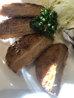 Recommend cutlets at KOMEDA is in Tokyo