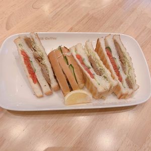 roasted soy meat with lemon  at KOMEDA is in Tokyo