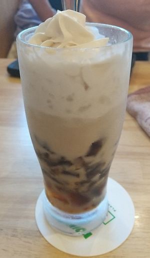 dessert-like drink at KOMEDA is in Tokyo