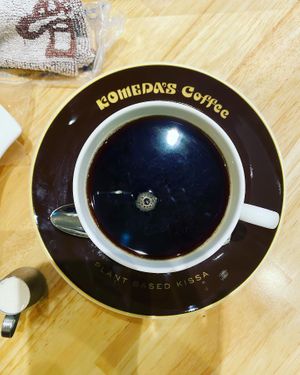 Tasty coffee   at KOMEDA is in Tokyo