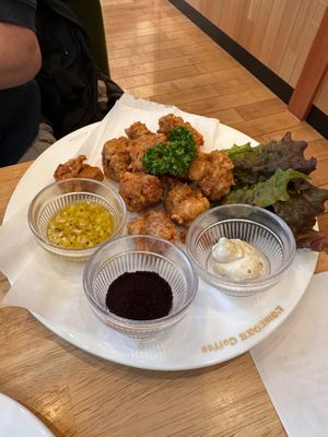 13Jan2023 Tofu fritters at KOMEDA is in Tokyo