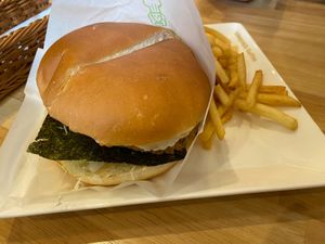 Fish Burger at KOMEDA is in Tokyo