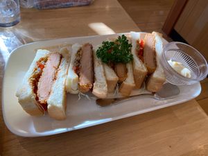 Katsu Sandwich at KOMEDA is in Tokyo