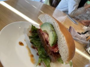 Avo-Teri burger  at KOMEDA is in Tokyo
