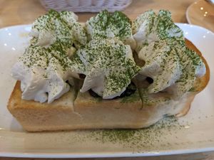 Breakfast at KOMEDA is in Tokyo