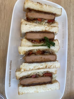 “Pork” sandwich   at KOMEDA is in Tokyo