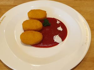 Croquettes. at KOMEDA is in Tokyo