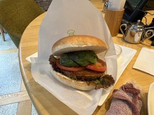 AvoTeri Burger  at KOMEDA is in Tokyo