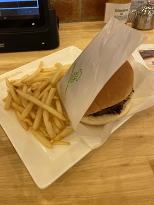 Miso Burger  at KOMEDA is in Tokyo