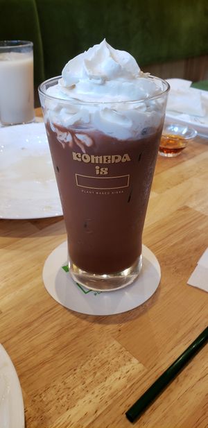 Ice chocolate   at KOMEDA is in Tokyo
