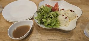 Potato salad at KOMEDA is in Tokyo