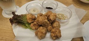 Tofu fritters at KOMEDA is in Tokyo