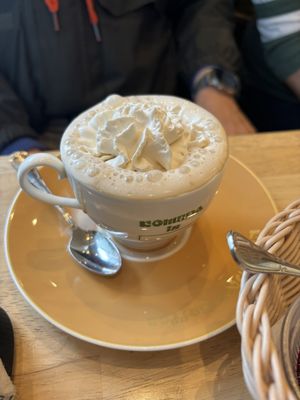 vienna coffee   at KOMEDA is in Tokyo