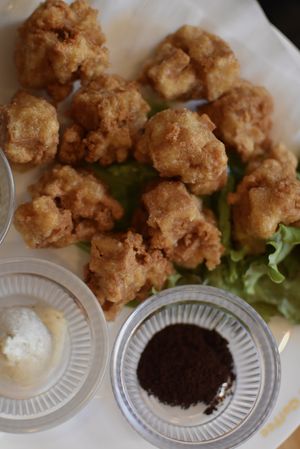 Toffu fritters   at KOMEDA is in Tokyo
