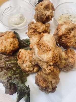 Tofu fritters  at KOMEDA is in Tokyo