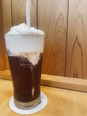 Iced chocolate   at KOMEDA is in Tokyo