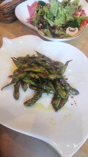 Edamame at KOMEDA is in Tokyo