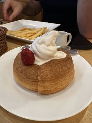 Shironoir with vegan whipped cream   at KOMEDA is in Tokyo