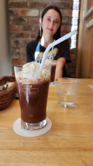 Iced Chocolate at KOMEDA is in Tokyo