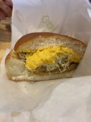 sandwich w egg on top!! SO GOOD  at KOMEDA is in Tokyo