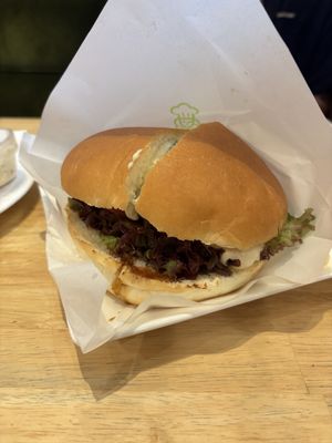 beef teriyaki   at KOMEDA is in Tokyo